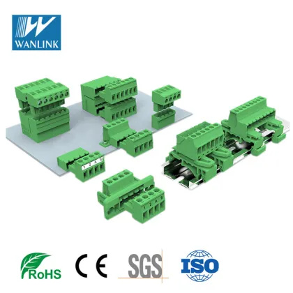 Green Phoenix Connector Contact 3.5mm 3.81mm 5.0mm 5.08mm Terminal Block