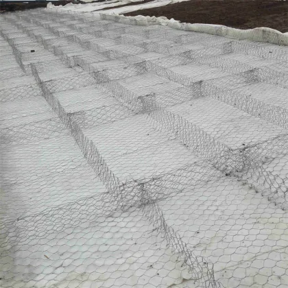Hot Dipped Galvanized Gabion Terramesh