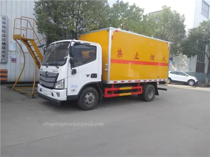 Foton 4x2 explosive transport truck