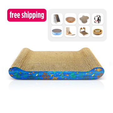 Factory Low MOQ Custom Cat Scratch Boards with Textured Designs