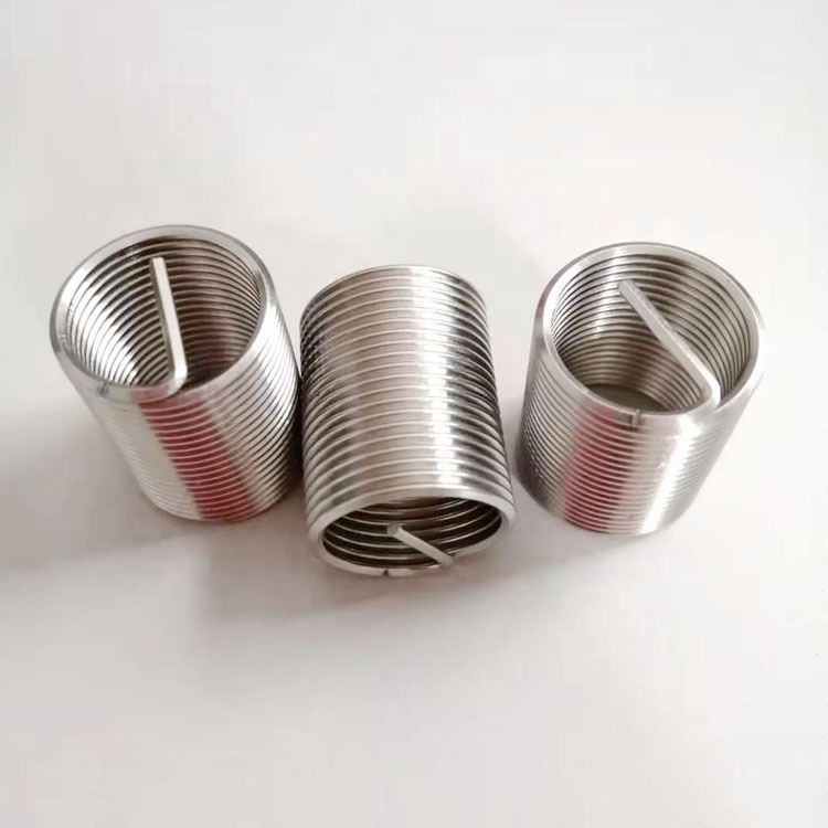 Large Size Steel Stainless Steel Aluminium M30-M60 Wire Thread Repairing Inserts for Healthcare M8 M10 M2.5 M20 Threads Sizes