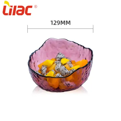 Lilac Free Sample kitchen salad/fruit/snack glass bowls