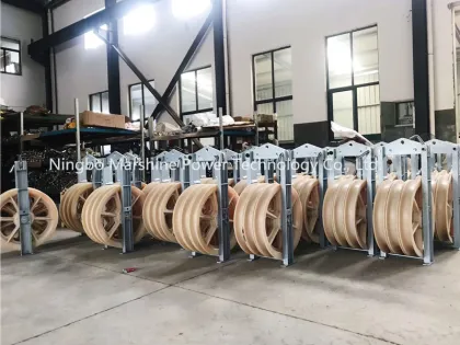 Conductor Pulley Cable Stringing Pulley Block