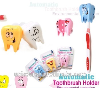 Automatical toothbrush holder
