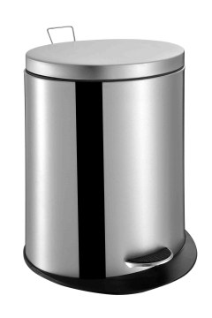 Oval Shape Stainless Steel Trash Bin