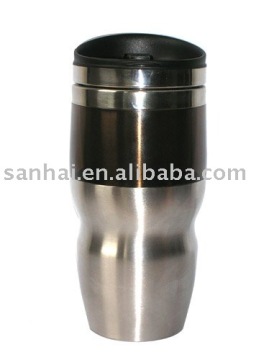 stainless steel auto mug 400ml
