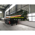 Tri-Axle 18000l sulfuric acid tank trailers