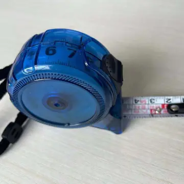 Measuring steel tape with double-sided printing