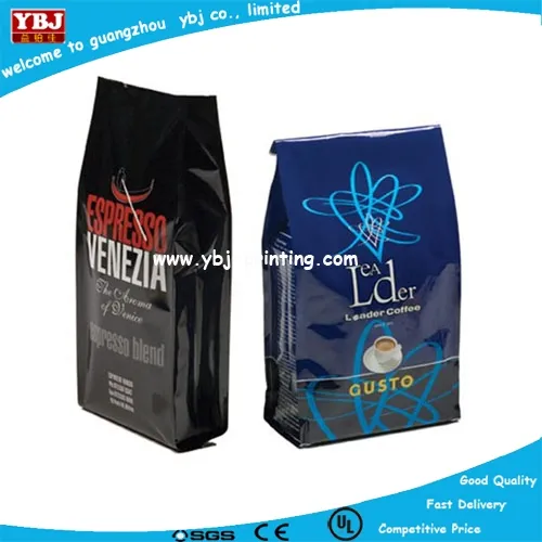 4 side heat seal bag with handle for food,aluminium foil 4 side seal bag with gusset product,high quality pet food bag