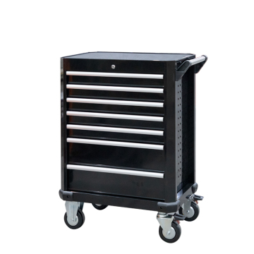 7 Drawer Black Tool Cabinet