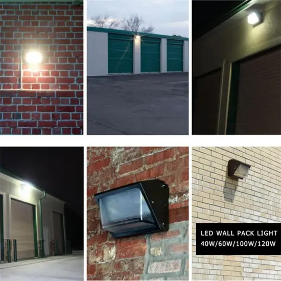 AC100-277V outdoor led wall pack