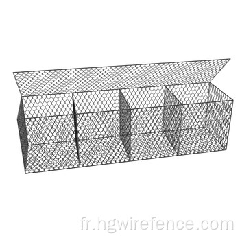 Paniers de gabion galvanisés soudés en mailles