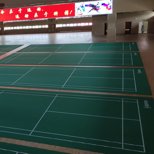 Indoor PVC badminton floor mat