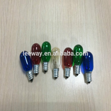 E12 10W 15W 120V T20 clear bulb e12