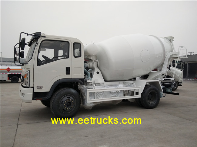 6 cbm Concrete Mixer Trucks