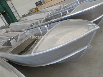 SANJ cheap price aluminum boat for fishing