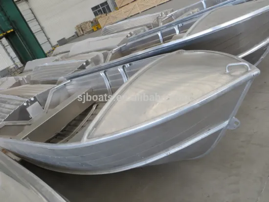 SANJ cheap price aluminum boat for fishing