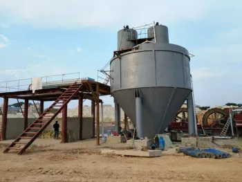 High efficiency mud processing thickener