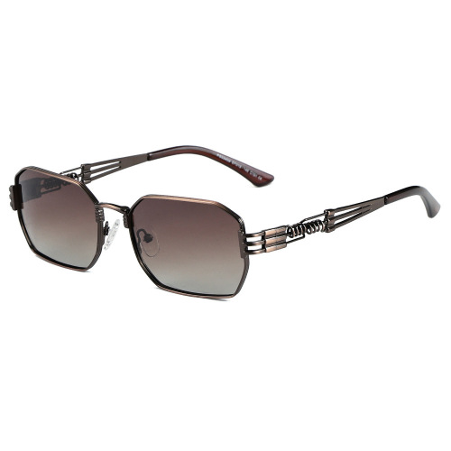 Wholesale Geometric Metal Acetate Sunglasses