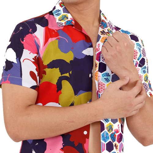 Lustige hawaiianische Hemden Druckshirts für Männer