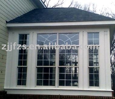 PVC double hung window, PVC window manufacture