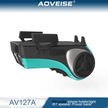 outdoor cycling accessories bike accessory mobile phone holder with 4400 mAh power bank AV127B[AOVEISE]