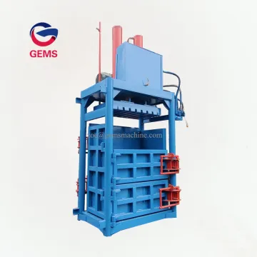 Used Clothes Strapping Baling Clothes Bales Pressing Machine