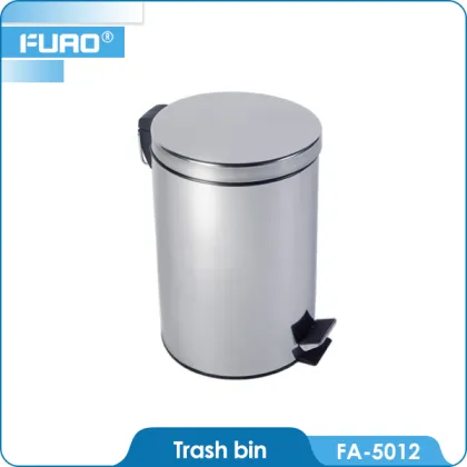 FUAO plastic waste bin outdoor trash bin