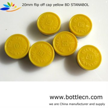 20mm flip off cap yellow BD STANABOL
