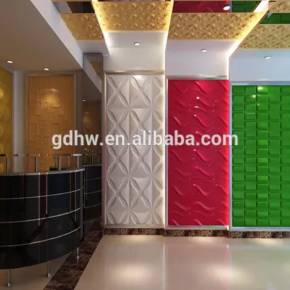 Hongwei Decorative 3D wall panels