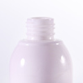 Special Shape White Lotion Bottle with Golden Pump