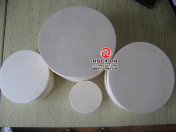 Wooden Cheese Boxes in Round Shape