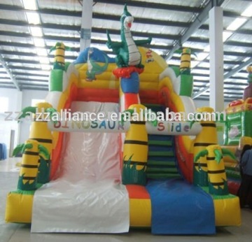 water park slide equipment Dinosaur water slide inflatable