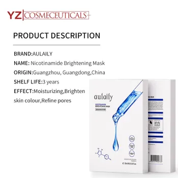Nicotinamide Brightening facial Mask
