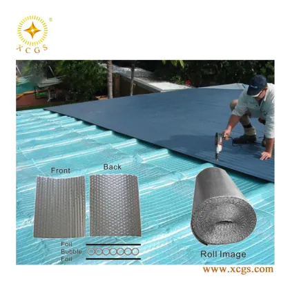 double bubble foil insulation uesd for sound insulation materials