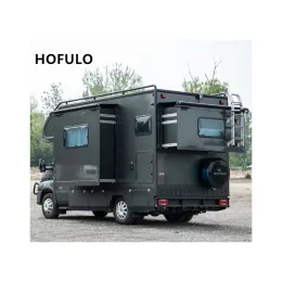 Hofulo Black Kingkong Luxury Motorhome RVs with expansion