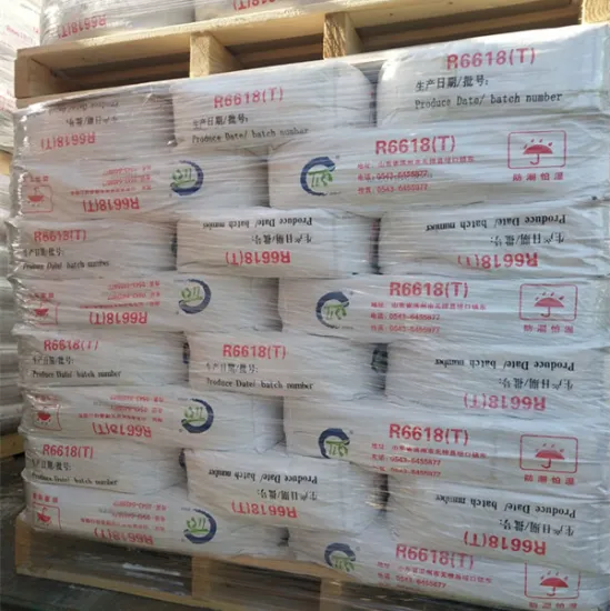 Titanium Dioxide R6618T Rutile TiO2 for PVC Pipe