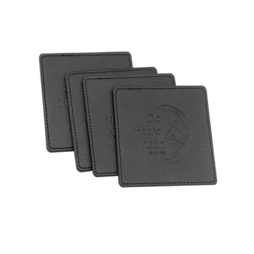 High Quality PU Coasters For Promotional Gifts Stock Coasters For Sale