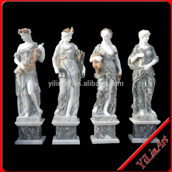 Marble Statue of Four Seasons Fairy,Godness Statue (YL-R130)