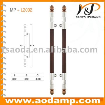 SS304 & Wooden Door Handle (MP-L2002)