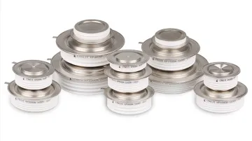 High power flat panel thyristor