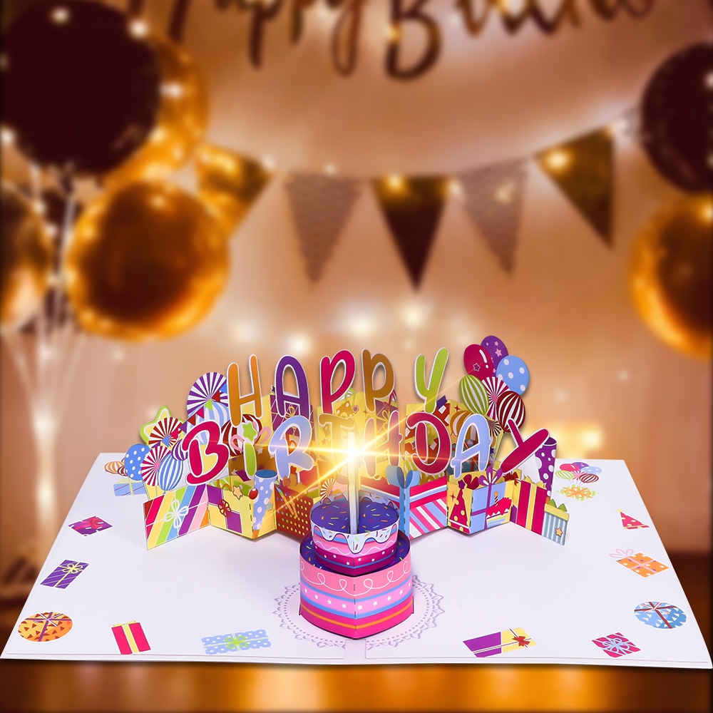 Interactive Birthday Card with Sound