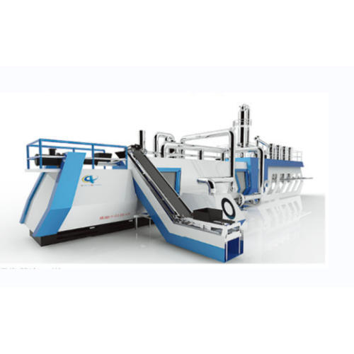 Continuous waste tyre pyrolysis machine