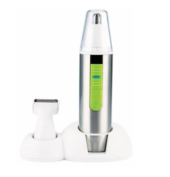 Powerful Motor Washable Mini-light Indicator Nose Trimmer
