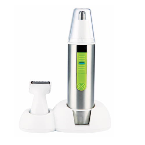 Powerful Motor Washable Mini-light Indicator Nose Trimmer