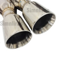 Mini R56/R57/R58 Cooper S Catback 2,5 ″ Sistema di scarico in acciaio inossidabile gara in acciaio inossidabile