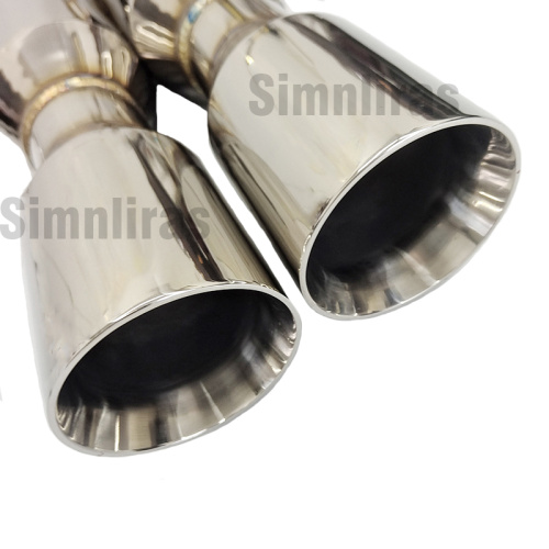 Mini R56/R57/R58 Coopers Catback 2,5 ″ Performance Race Edelstahlabgas -Abgasanlage