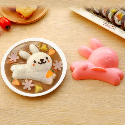 Lunch Bento Dessert Cup Kitchenware Rice Island Mold