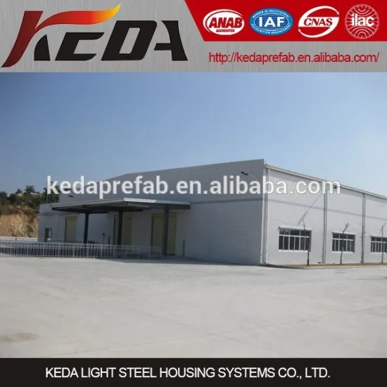 Cheap Prefabricated Steel Frame Warehouse for Sale 002