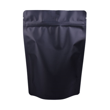 Stock Bag Doypack Pouch Czarne opakowanie na kawę